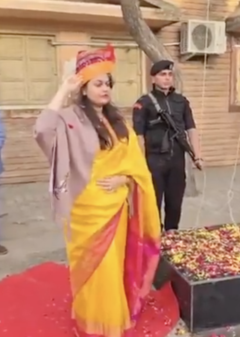 Why Barmer Collector Tina Dabi’s Republic Day Salute Video Goes Viral? decoding=